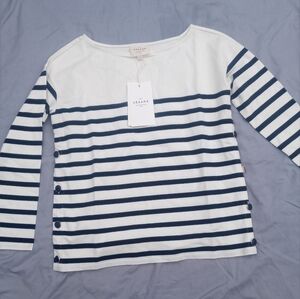 NWT SezaneMariniere Noan Marine XXS shirt